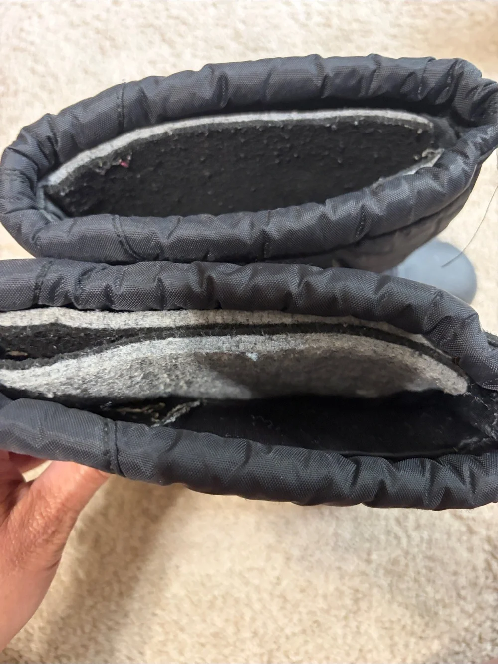 Sorel Black Insulated Snow Boots Size 5 Winter